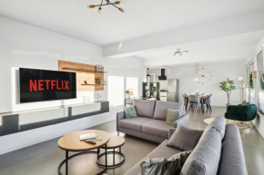 Design-Apartment - Bochum Zentrum - 2 Balkons - Wanne - 118m2 - Netflix